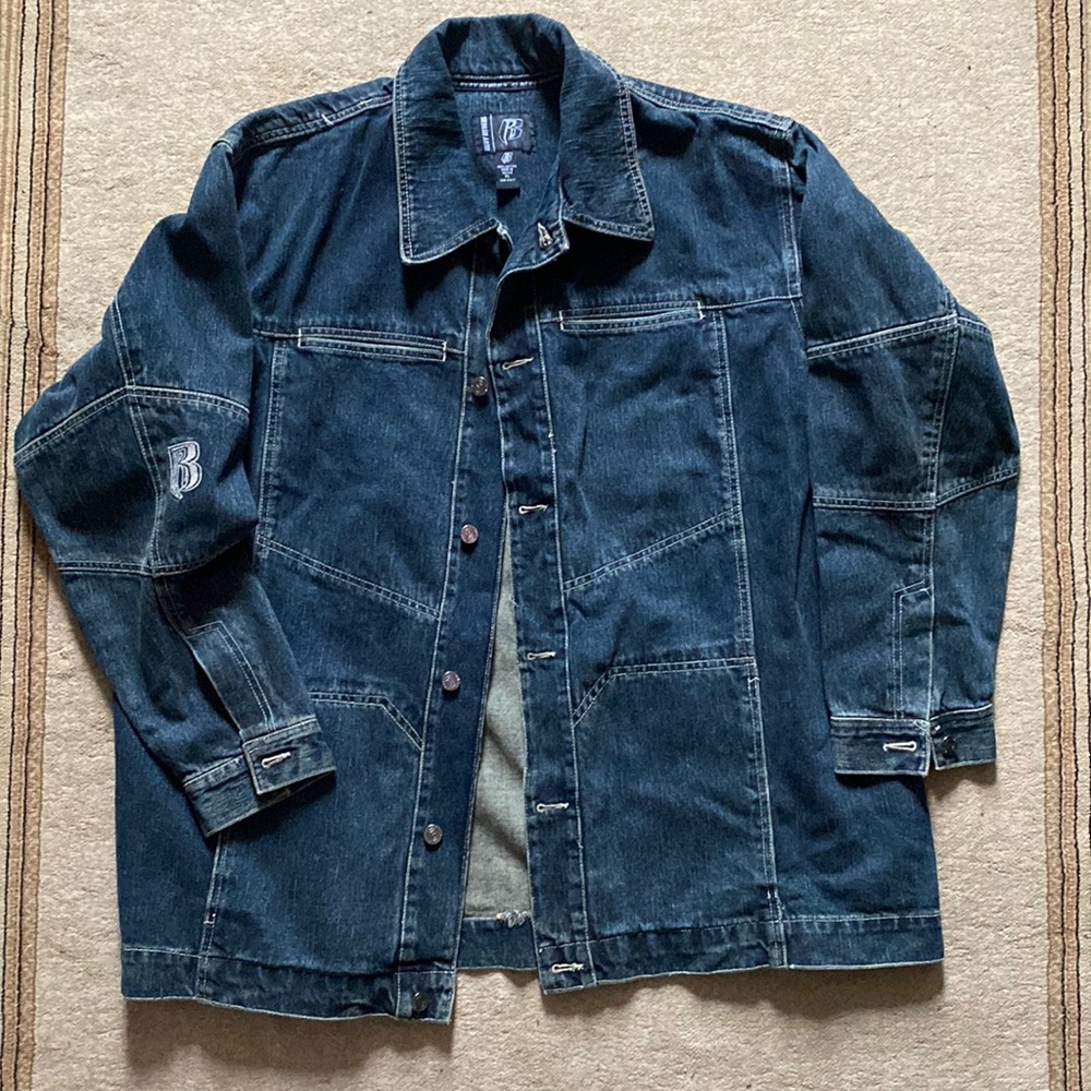 Ruff Ryders 100% Cotton Vintage Denim Jacket Size XL